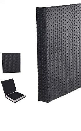 Caixa Livro MDF Preto 25cm