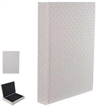 Caixa Livro MDF Off White 31,5cm