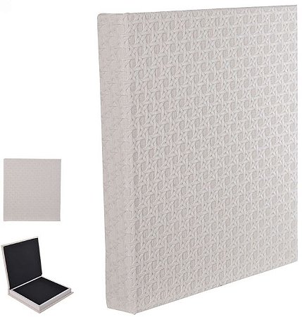 Caixa Livro MDF Off White 25cm