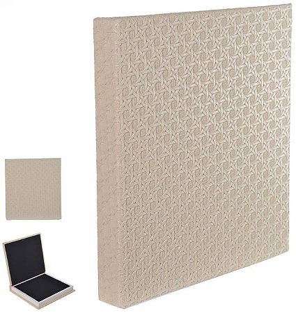 Caixa Livro MDF Bege 25cm