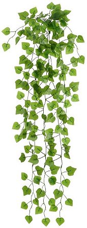 Planta Artificial Folhagem Uva Pendurar Real Toque X160 Verde 95cm