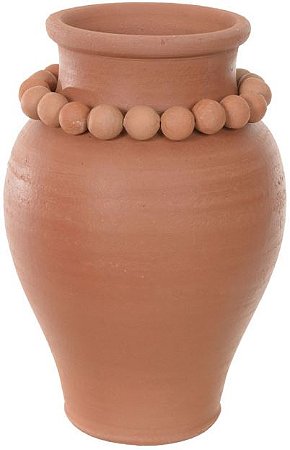 Vaso Decorativo Ceramica Terracota 27cm