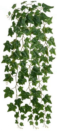 Planta Artificial Folhagem Hera Pendente X116 Verde 1,14cm
