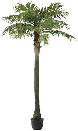 Planta Artificial Arvore Palmeira C/Pote X15 Verde 3.2m