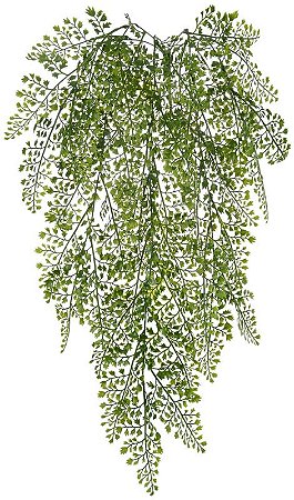 Planta Artificial Folhagem Avenquinha Pendentes X45 Verde 80cm