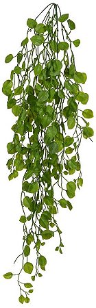 Planta Artificial Folhagem Folha Pendentes X21 Verde 90cm