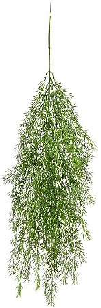 Planta Artificial Folhagem Alecrim Pendentes X37 Verde 1m