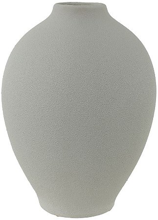 Vaso Decorativo Ceramica Branco 24cm