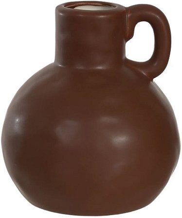 Vaso Decorativo Porcelana Terracota 11,5cm