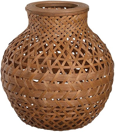Vaso Decorativo Bambu Natural 32cm