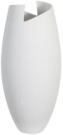 Vaso Decorativo Ceramica Off White 40cm