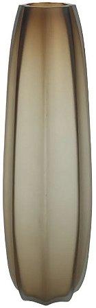 Vaso Decorativo Vidro Marrom 61cm