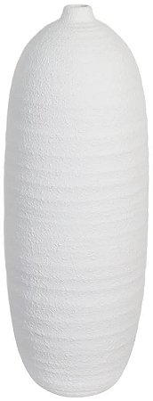 Vaso Decorativo Ceramica Off White 48cm