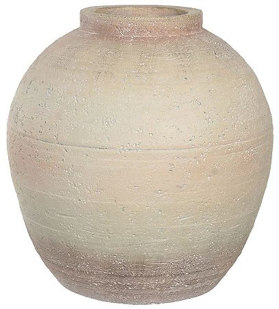 Vaso Decorativo Ceramica Off White 35,5cm