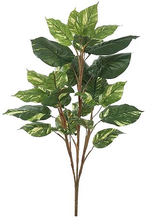 Planta Artificial Arvore Jiboia X23 Verde Creme 1m