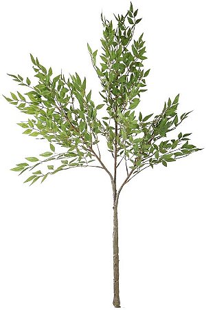 Planta Artificial Arvore Cajazeira Real Toque X728 Verde 1,3m