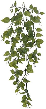 Planta Artificial Folhagem Jiboia Pendentes X145 Verde 1m