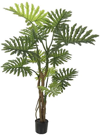 Planta Artificial Arvore Philo C/Pote X11 Verde 1.5m
