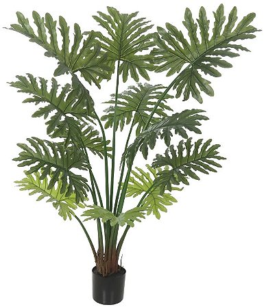 Planta Artificial Arvore Philo C/Pote X12 Verde 1.3m