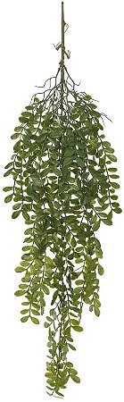 Planta Artificial Folhagem Jasminum Pendente X85 Verde 1,05m
