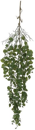 Planta Artificial Folhagem Eucalipto Pendente X58 Verde 1,08m