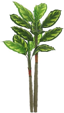 Planta Artificial Arvore C.N.P Golden X12 Verde Creme 1.6m