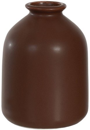 Vaso Decorativo Porcelana Terracota 10,9cm