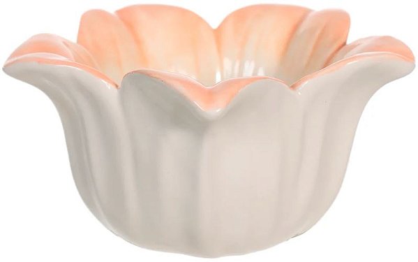 Vaso Decorativo Flor Laranja 5,2cm