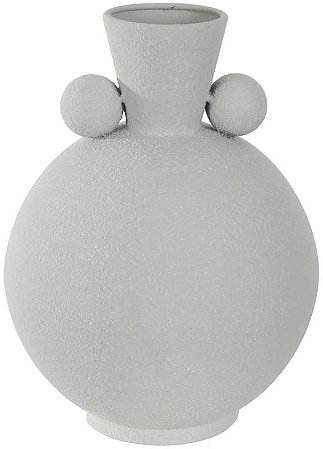 Vaso Decorativo Metal Balls Off White 24cm