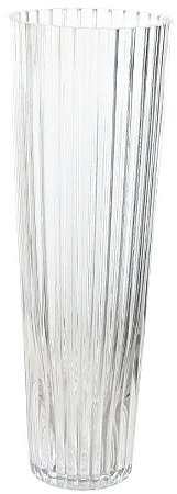 Vaso Decorativo Vidro Transparente 40cm