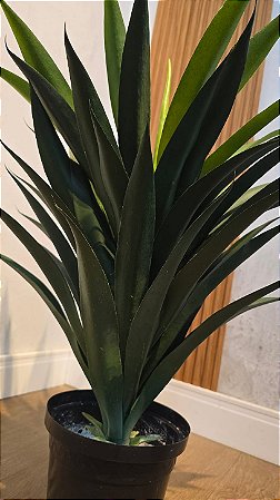 Planta Árvore Artificial Agave 70cm Real Toque