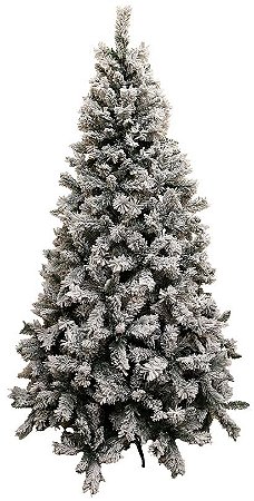 Planta Artificial Arvore Natal New Michigan Nevada 930 Tips C/Base Metal Verde 2.1m