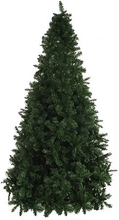 Planta Artificial Arvore Natal New Michigan 2135 Tips C/Base Metal Verde 3m