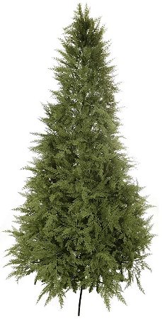 Árvore De Natal New Jersey 1300 Tips C/Base Metal Verde 2.1m