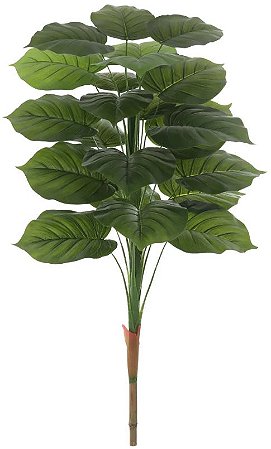 Planta Artificial Arvore Jiboia Real Toque X24 Verde 1.2m