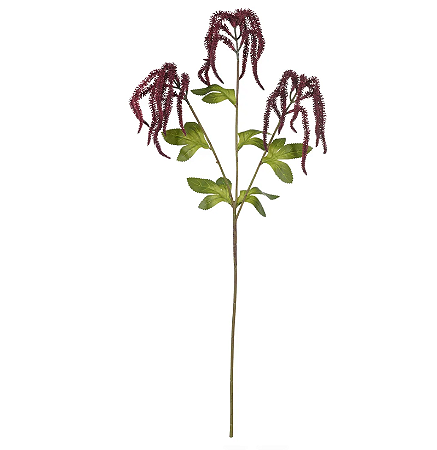 Planta Artificial Galho Rabo De Raposa (fucsia) 75cm