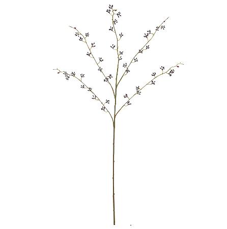 Planta Artificial Galho Semente X45 (purpura) 88cm