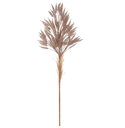 Planta Artificial Galho Grass C/Flocked X80 (marrom) 80cm