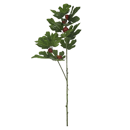 Planta Artificial Galho Figueira Real Toque X15 (verde) 1,05m