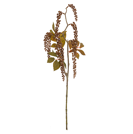 Planta Artificial Galho Sementes X8 (cha outono) 75cm