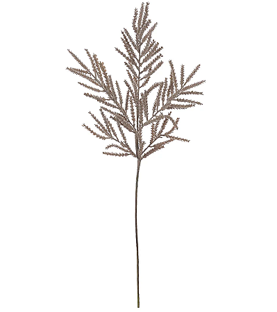 Planta Artificial Galho Astilbe C/Flocked X97 (marrom) 96cm
