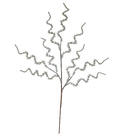 Planta Artificial Galho Nevado (verde) 75cm