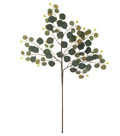 Planta Artificial Galho Eucalipto X80 (verde) 89cm