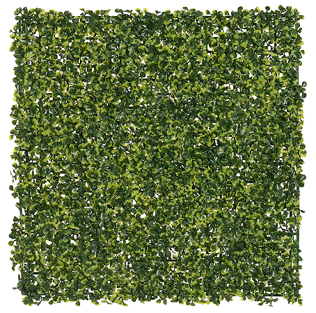 Planta Artificial Folhagem Grama Placa C/Proteção UV Plástico X400 (verde) 50X50cm