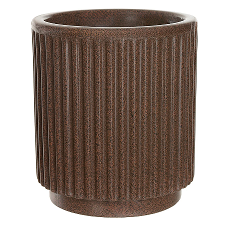 Vaso Polipropileno Terrassa (tabaco) 22X20cm