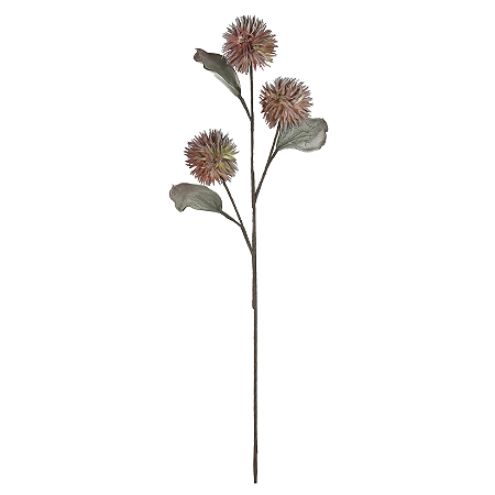 Planta Artificial Mamona Eva X3 (verde outono) 90cm