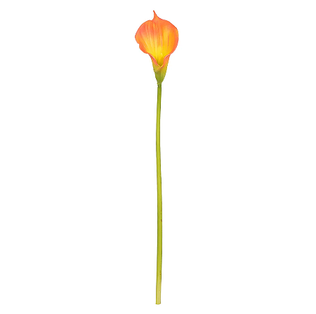 Planta Artificial Haster Copo Leite Eva (laranja) 80cm