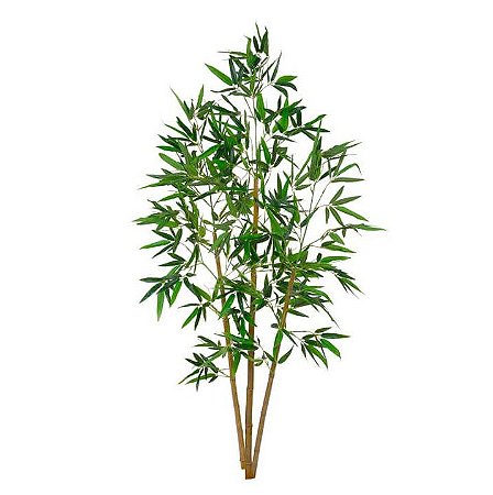 Planta Artificial Árvore Bambu Verde - 1,5m