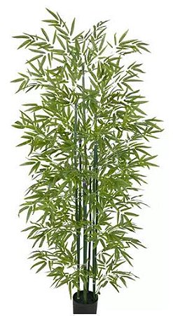 Planta Árvore Artificial Bambu Verde 1,9m