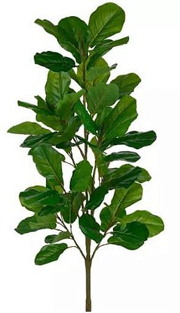 Planta Árvore Artificial Ficus Lyrata Verde 1,5m